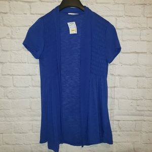 Moa Moa Open Front Cardigan Short Sleeve